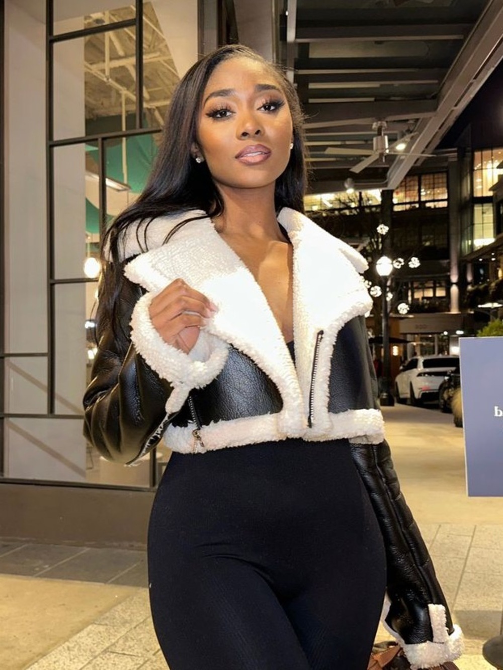 Privacy Wardrobe Cropped Wool Jacket - S - Picture 1 of 11